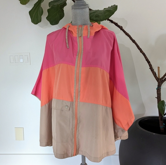 UO Pink + Orange Jacket - Picture 1 of 4